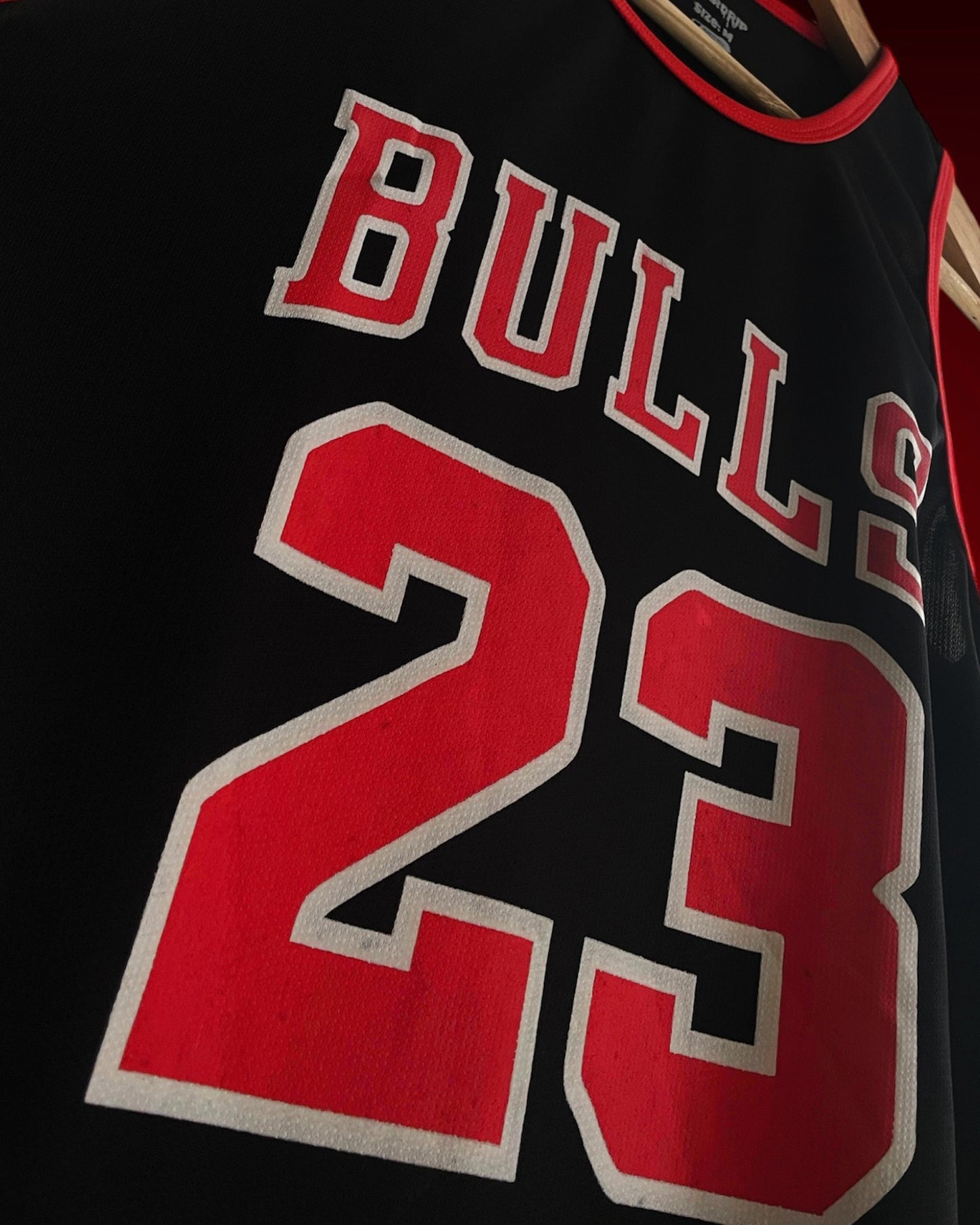 Black Front Bulls/ Back Jordan vest