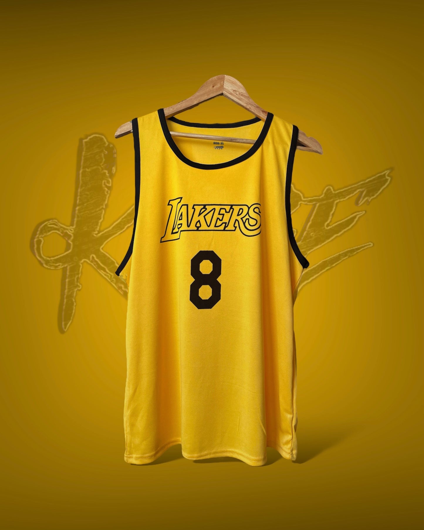 Yellow Kobe Jersey