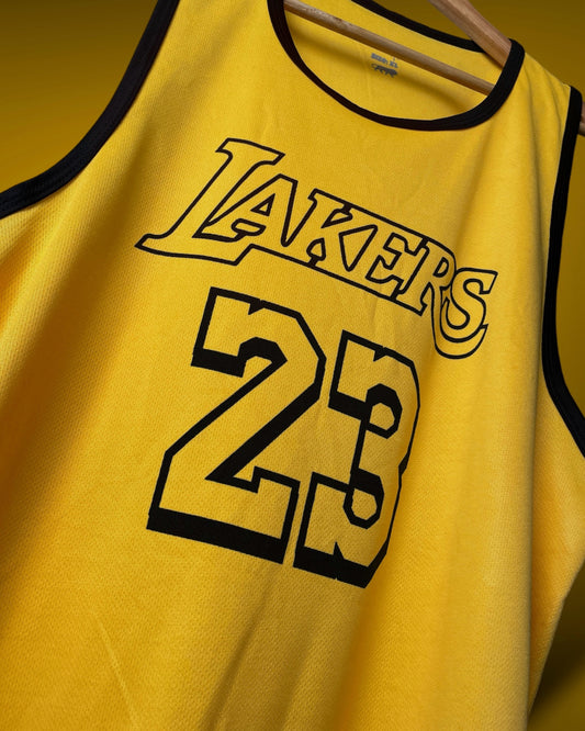 Yellow Lebron vest