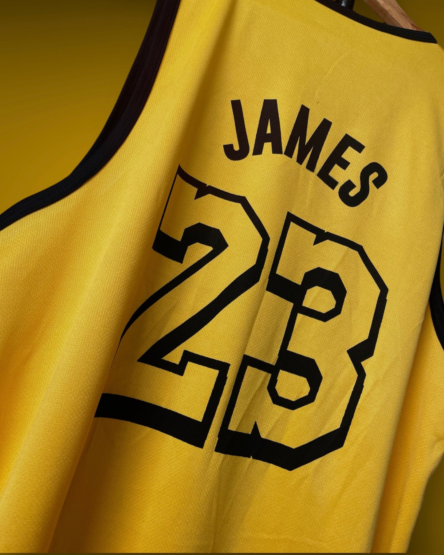 Yellow Lebron Jersey